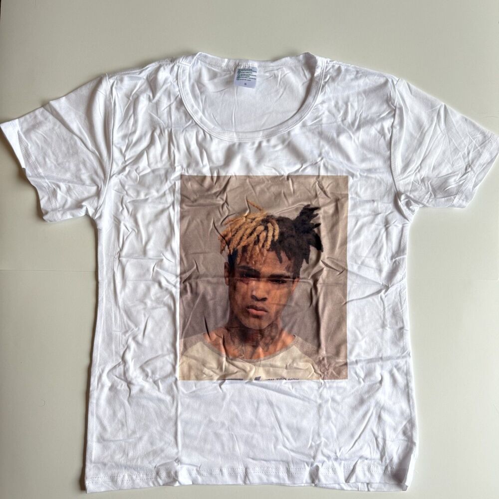XXXTentacion Unisex Tee Shirt T-Shirt White Size Small
